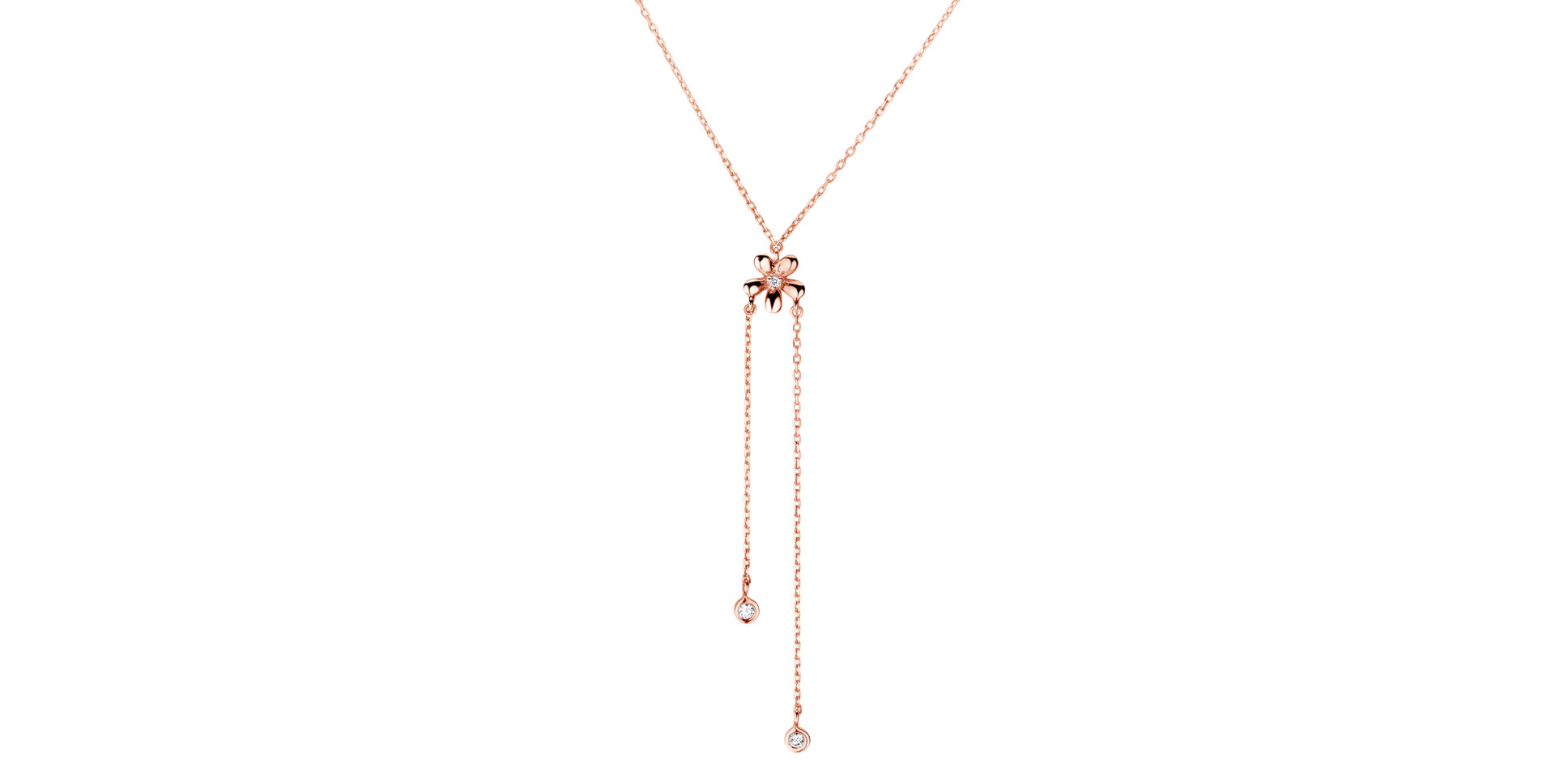 Diamond necklace Bloom Waterfall