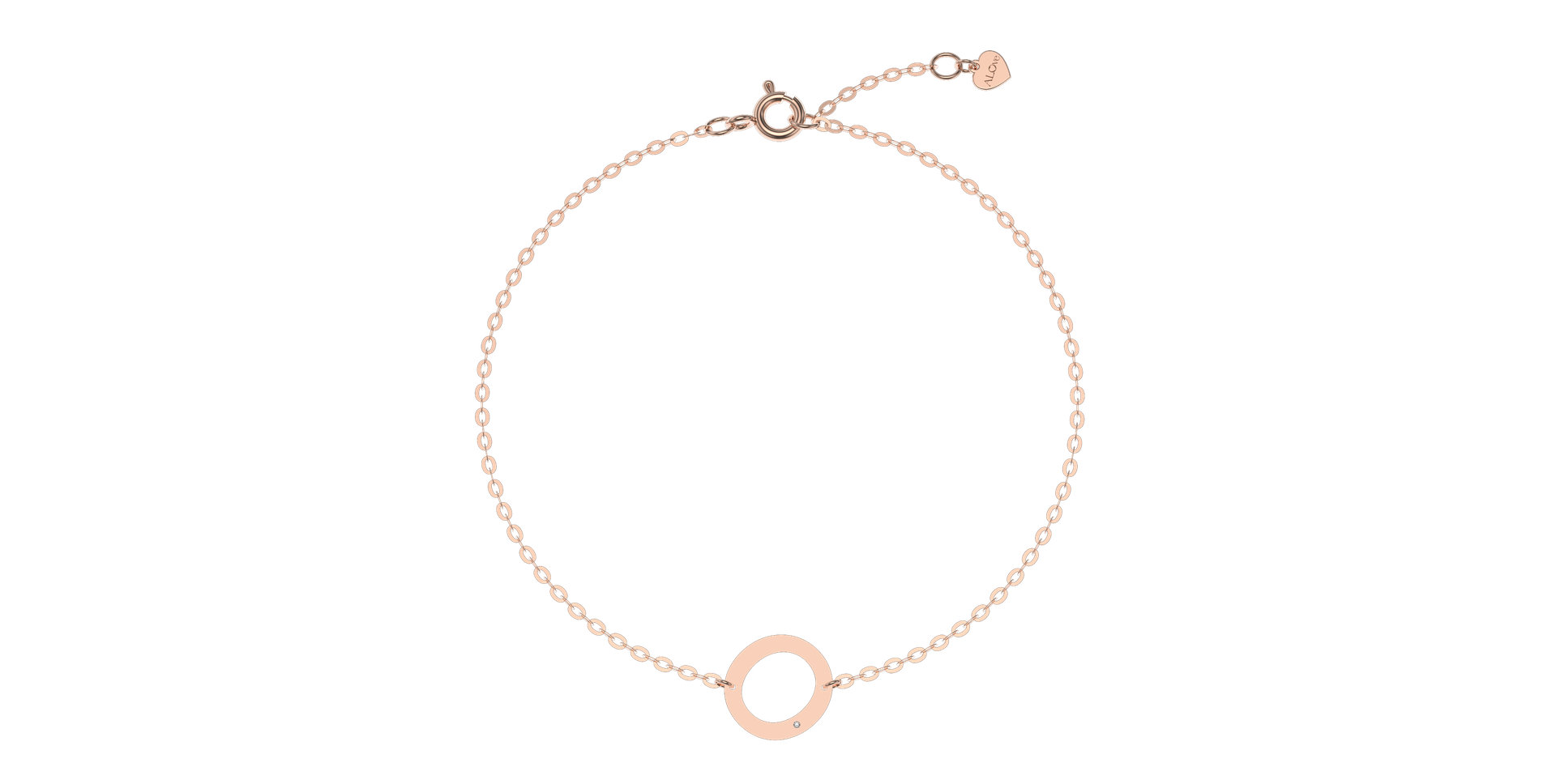 Diamond bracelet Big Line O