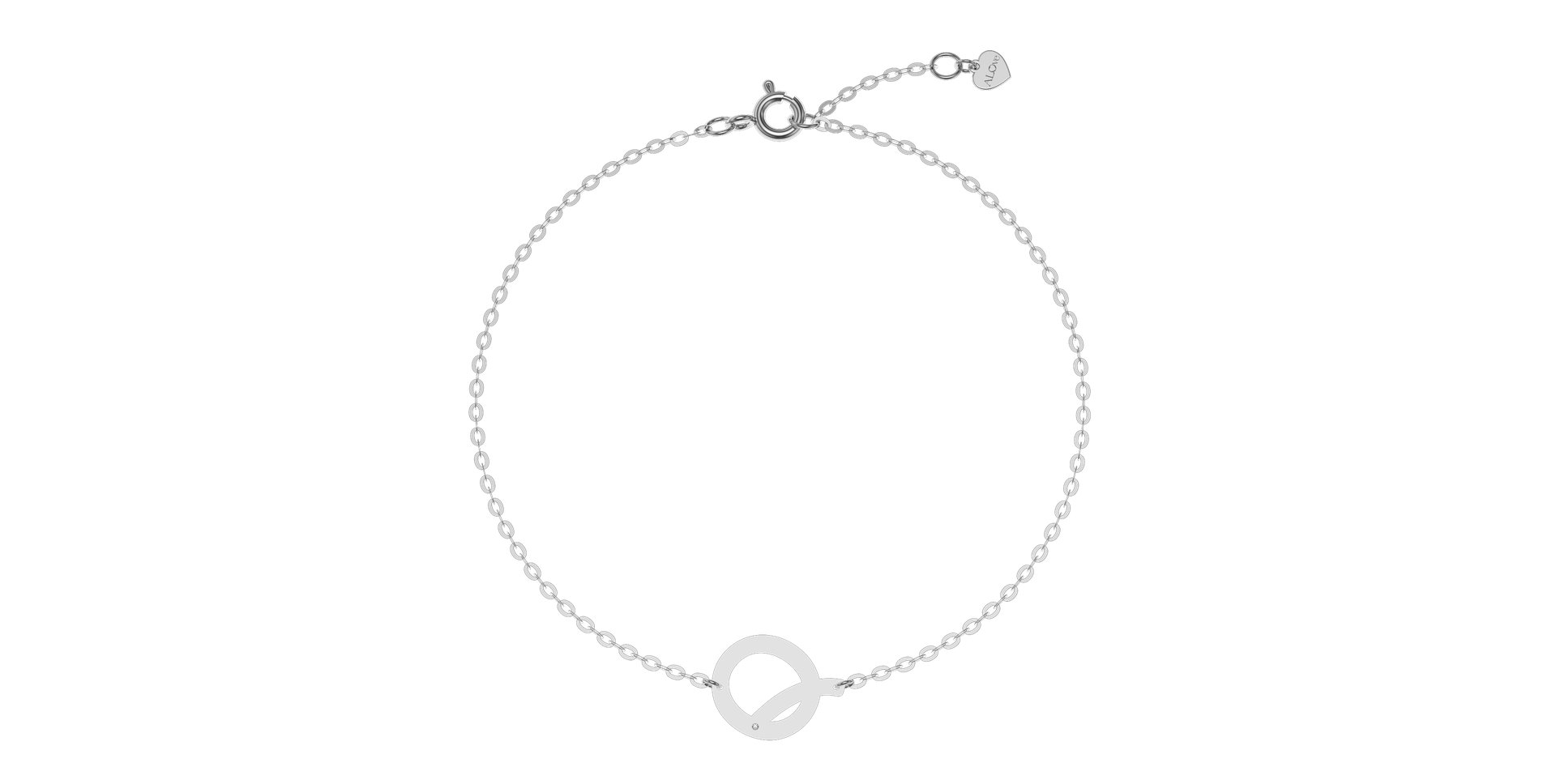 Diamond bracelet Big Line Q