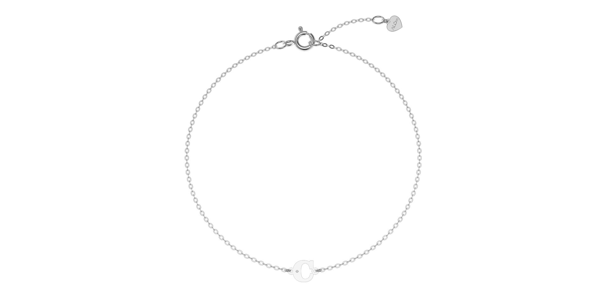 Diamond bracelet Classic Big C