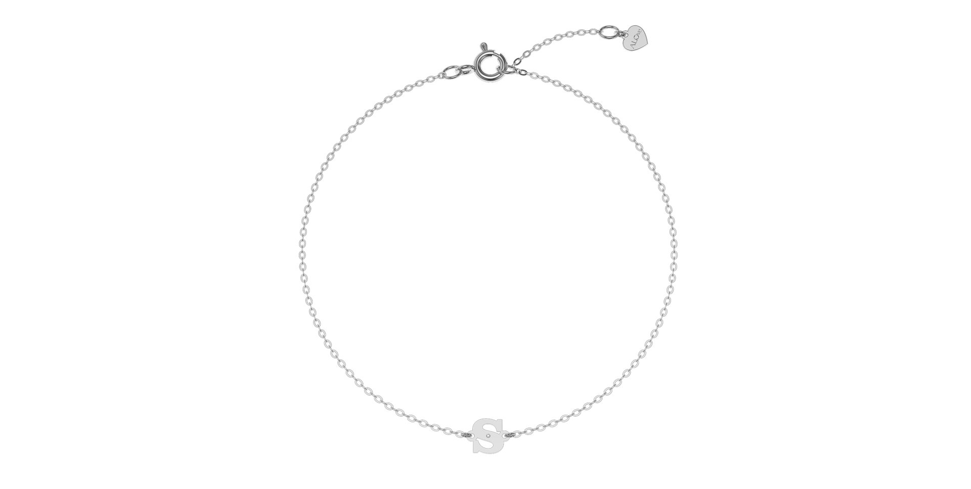 Diamond bracelet Classic Big S