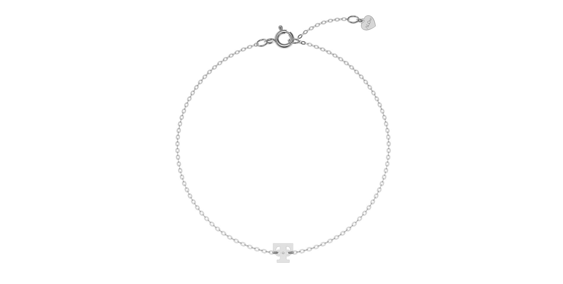 Diamond bracelet Classic Big T