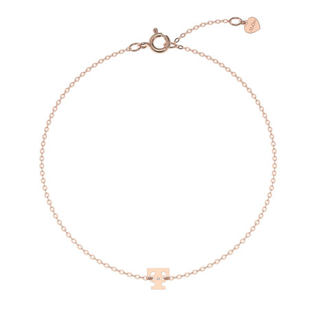 Diamond bracelet Classic Big T