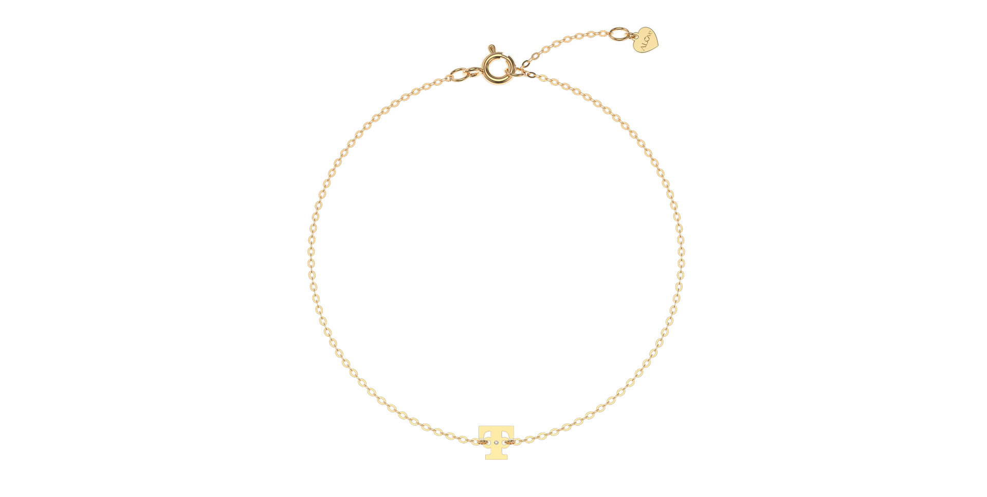 Diamond bracelet Classic Big T