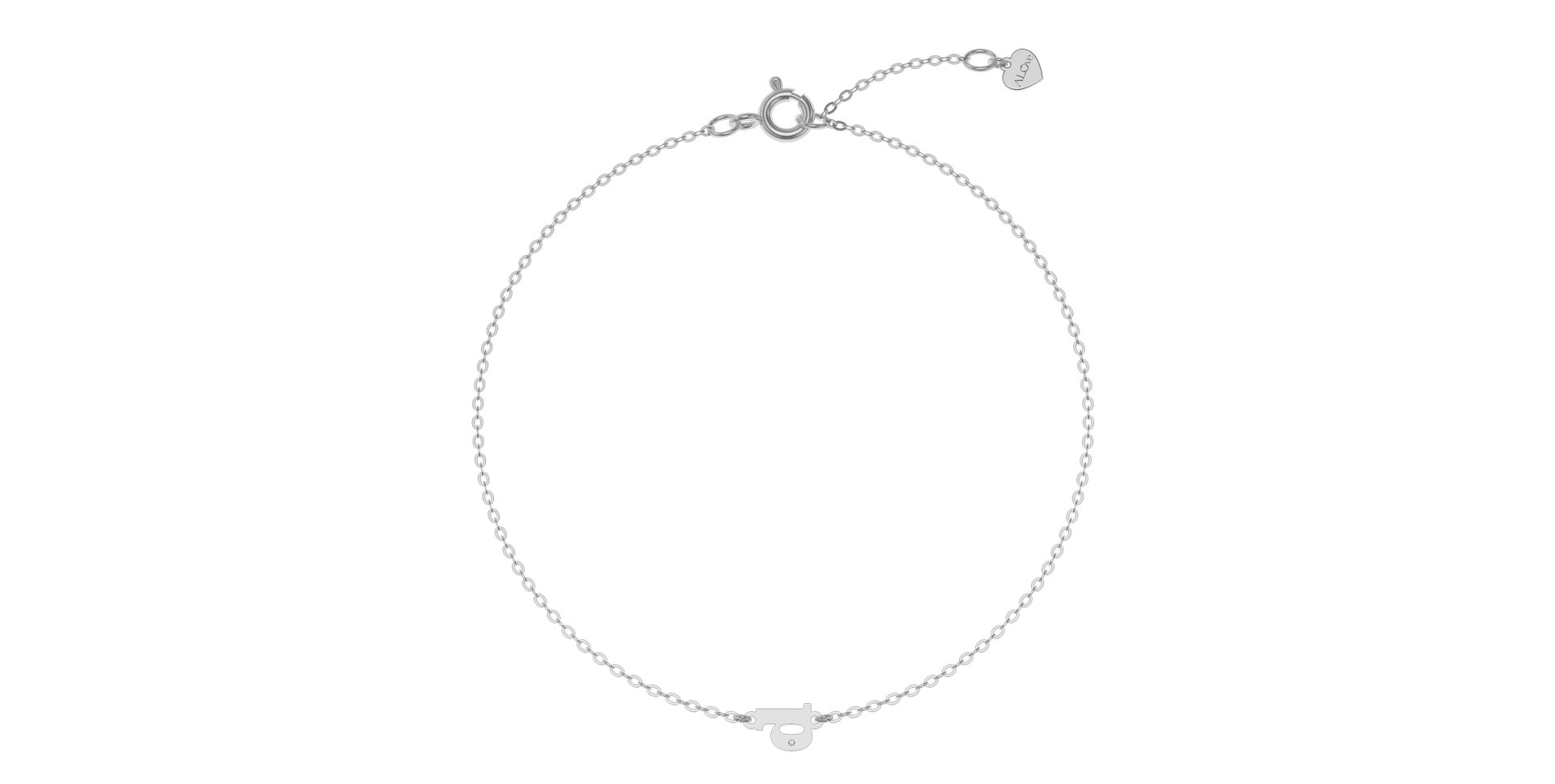 Diamond bracelet Classic Little D