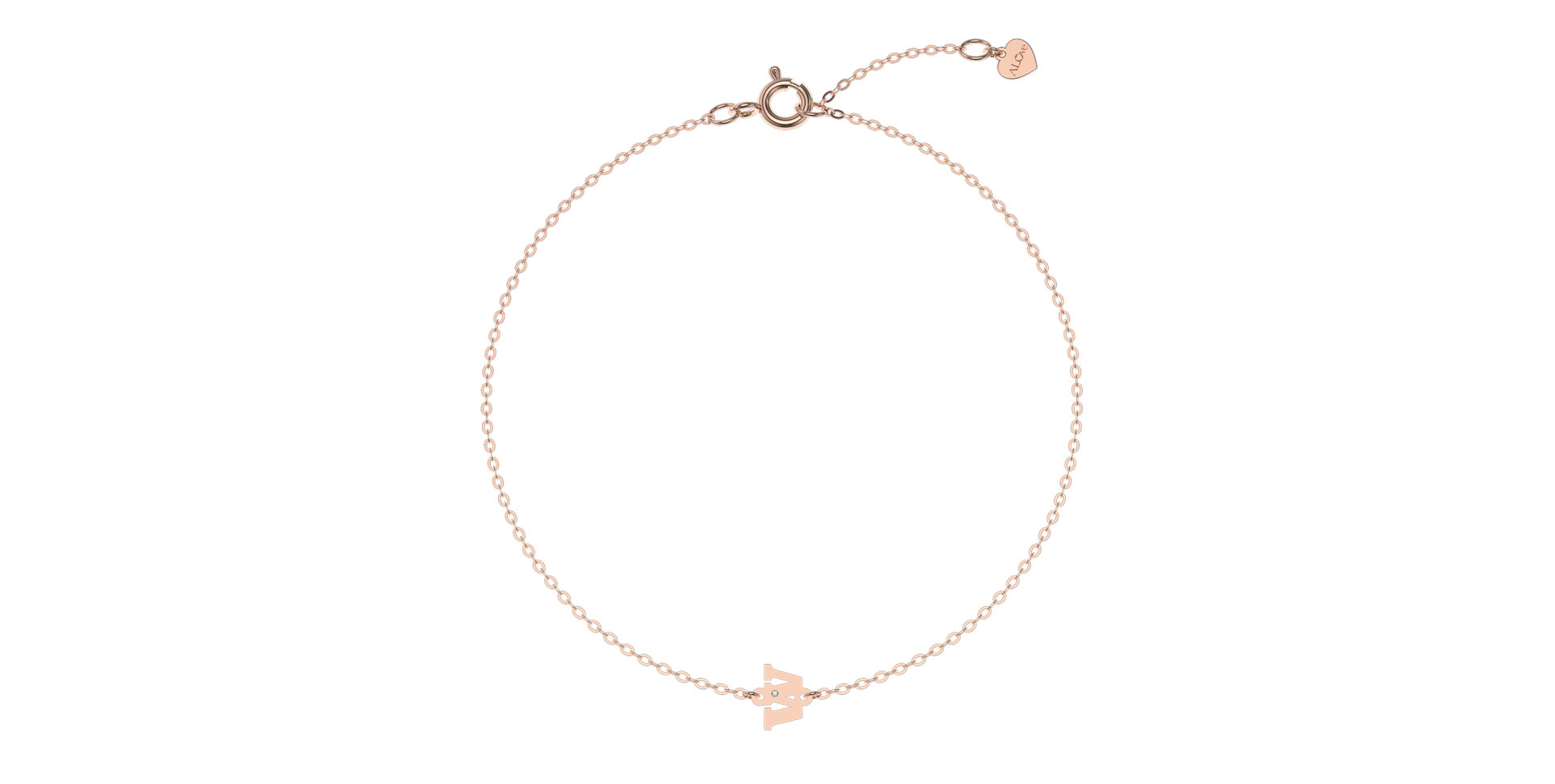 Diamond bracelet Classic Little W