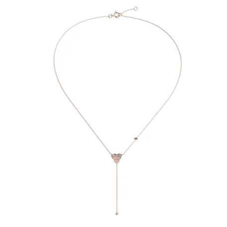Diamond necklace Petal Waterfall