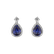 Diamond earrings with Sapphire Shine Secret4