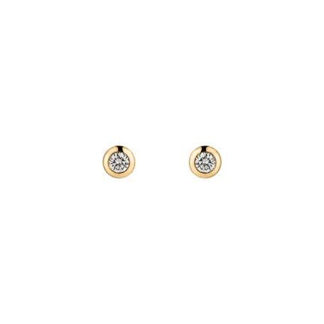 Diamond earrings Sparkling Dots