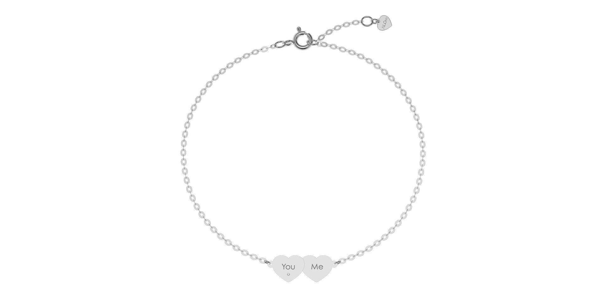 Diamond bracelet You & Me