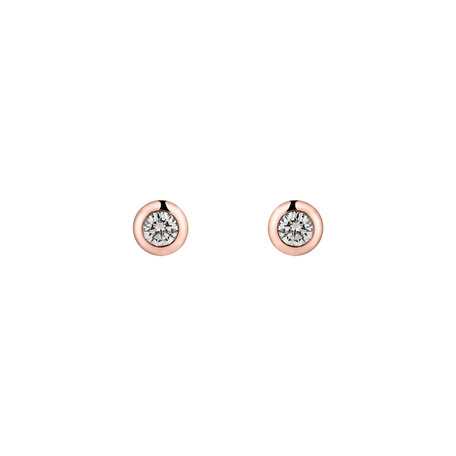 Diamond earrings Sparkling Drops