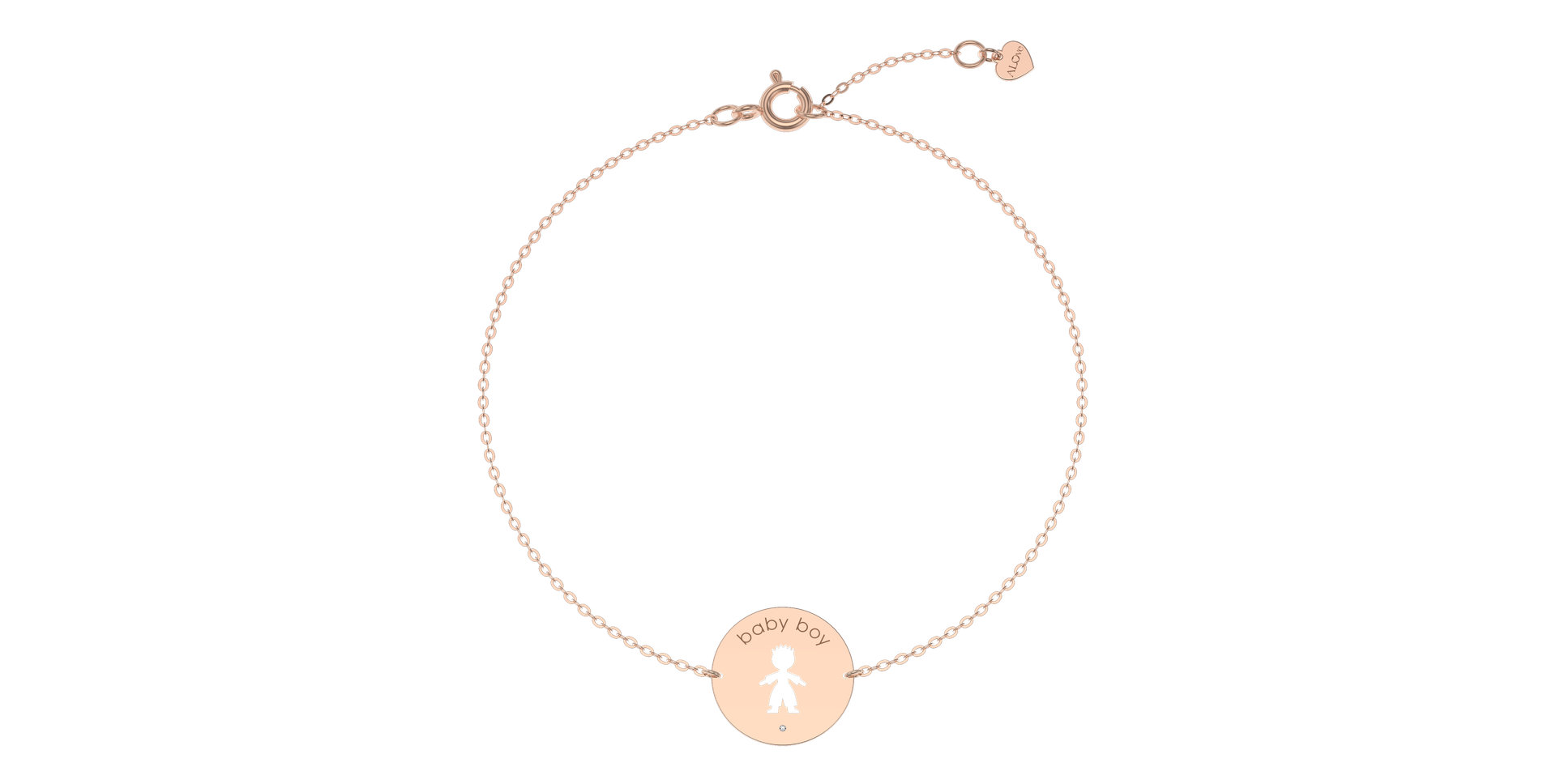 Diamond bracelet Baby Boy