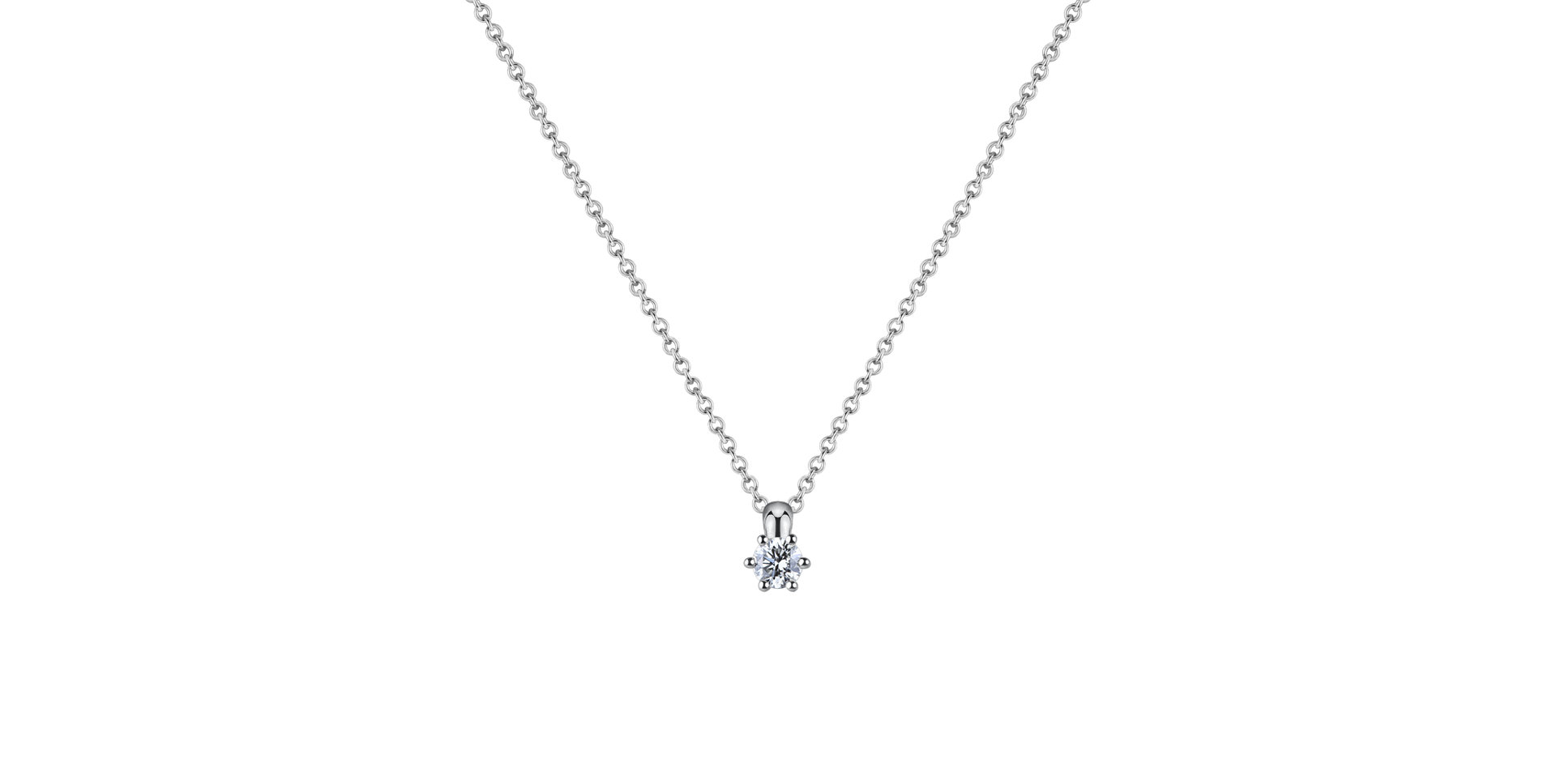 Diamond necklace Eternal Drop