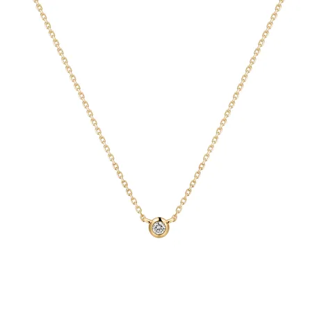 Diamond necklace Sparkling Drop