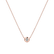 Diamond necklace Sparkling Drop4