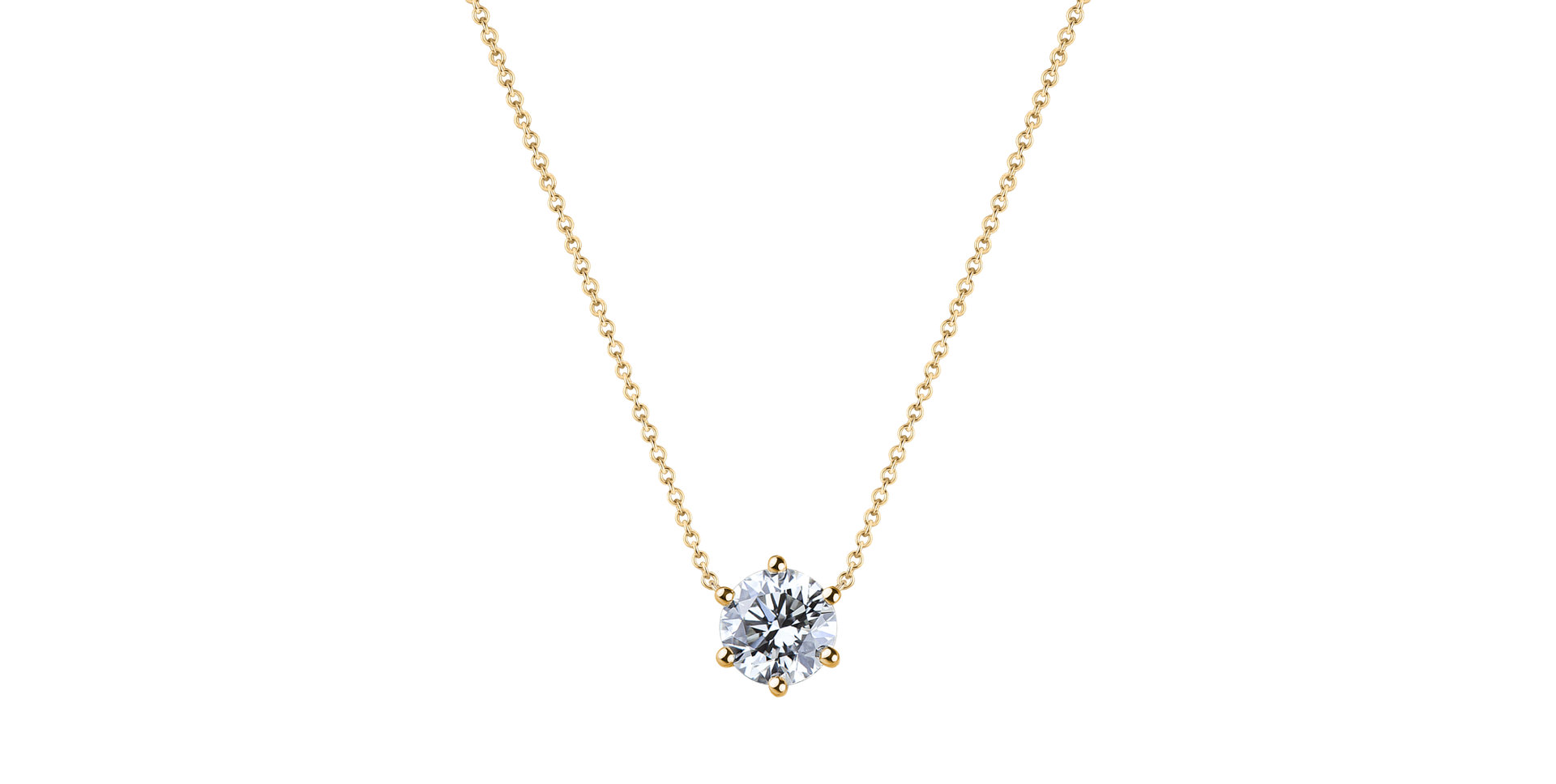 Diamond necklace Essential Shine