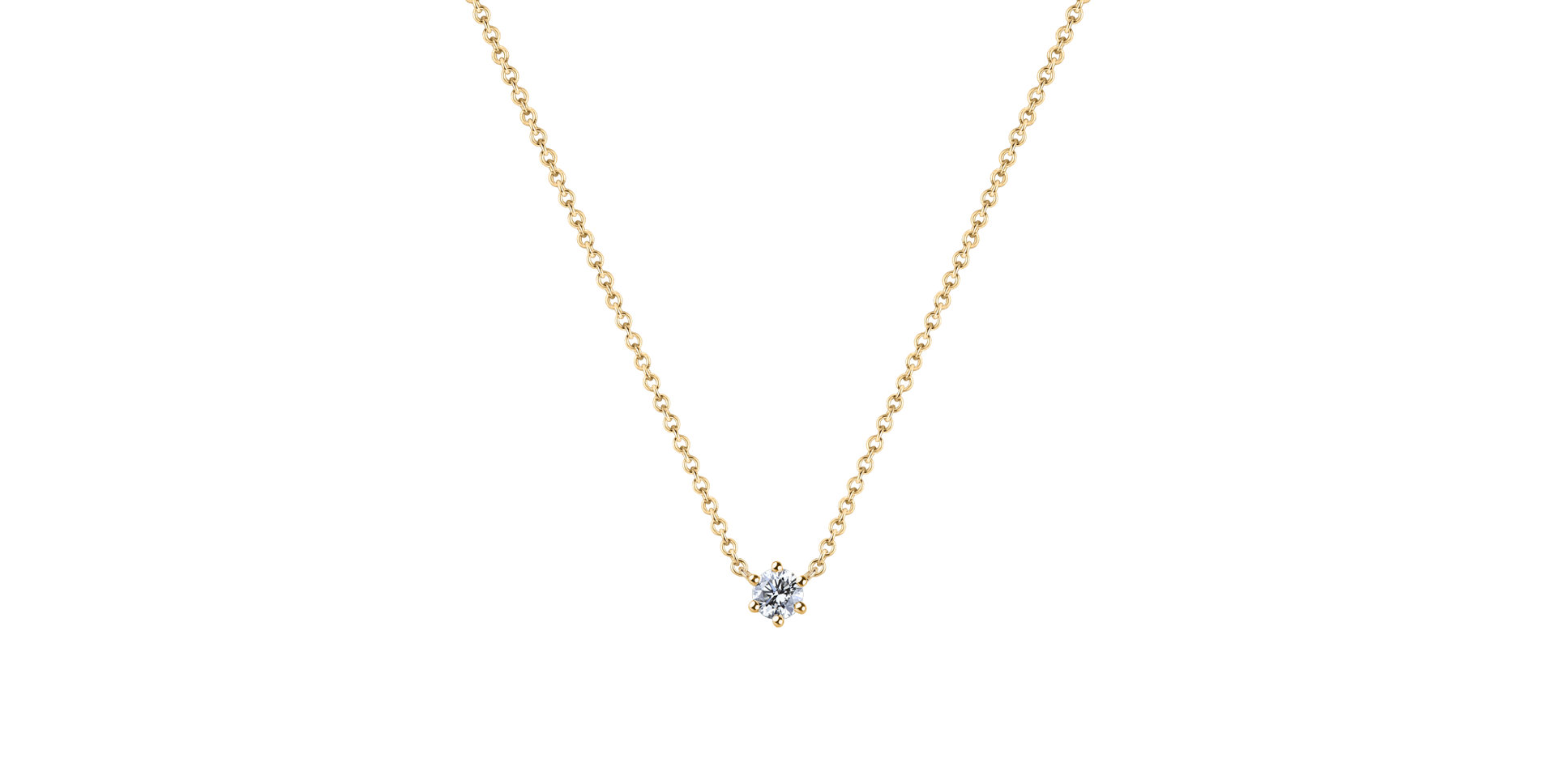 Diamond necklace Essential Shine