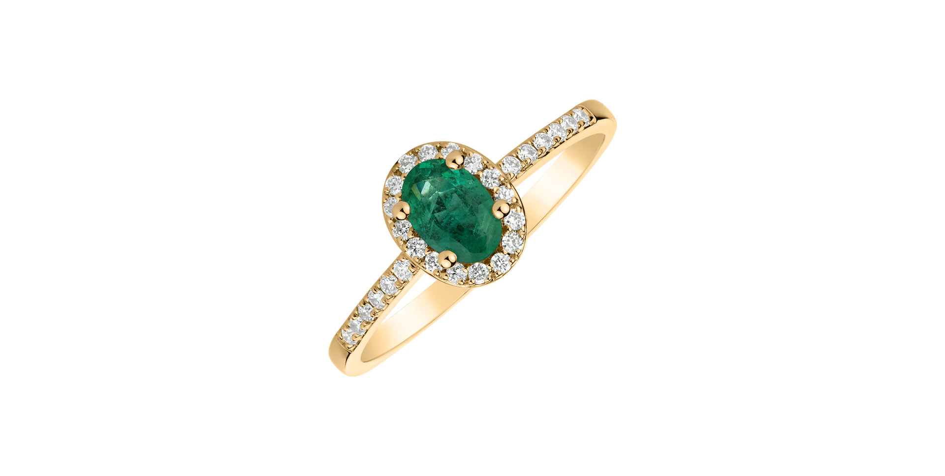 Diamond ring with Emerald Princess Desperation