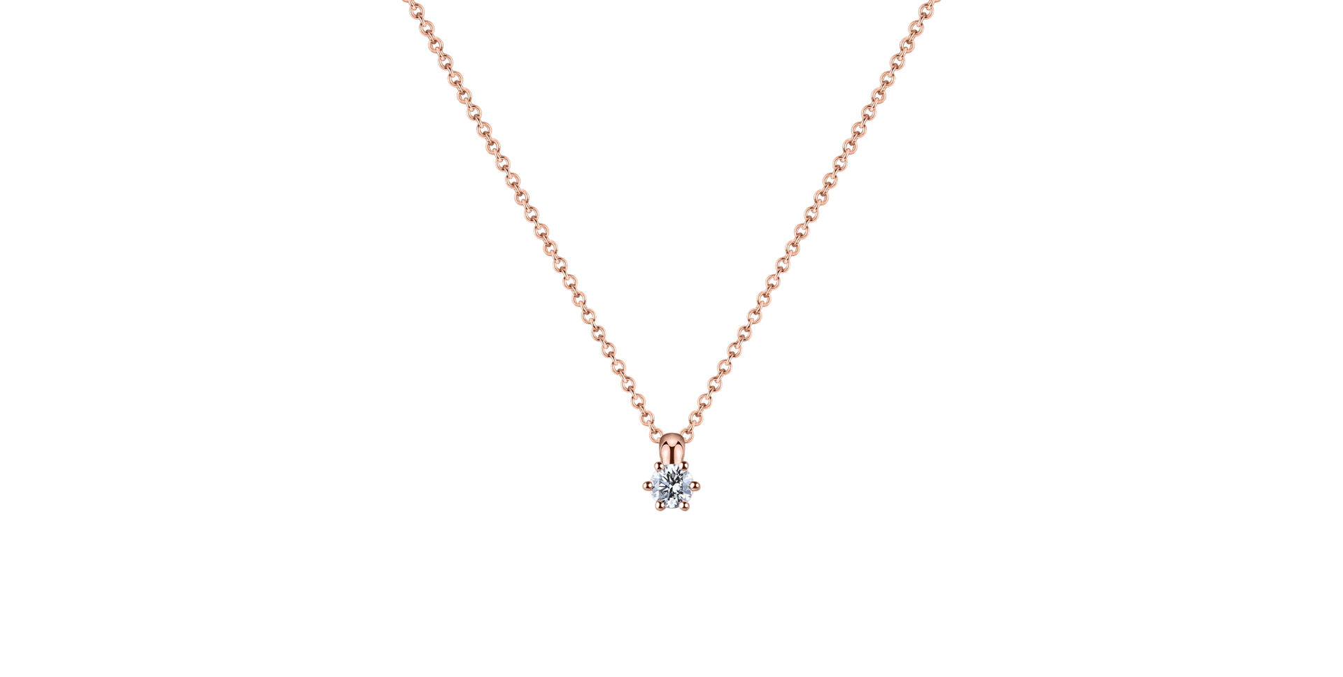 Diamond necklace Eternal Drop