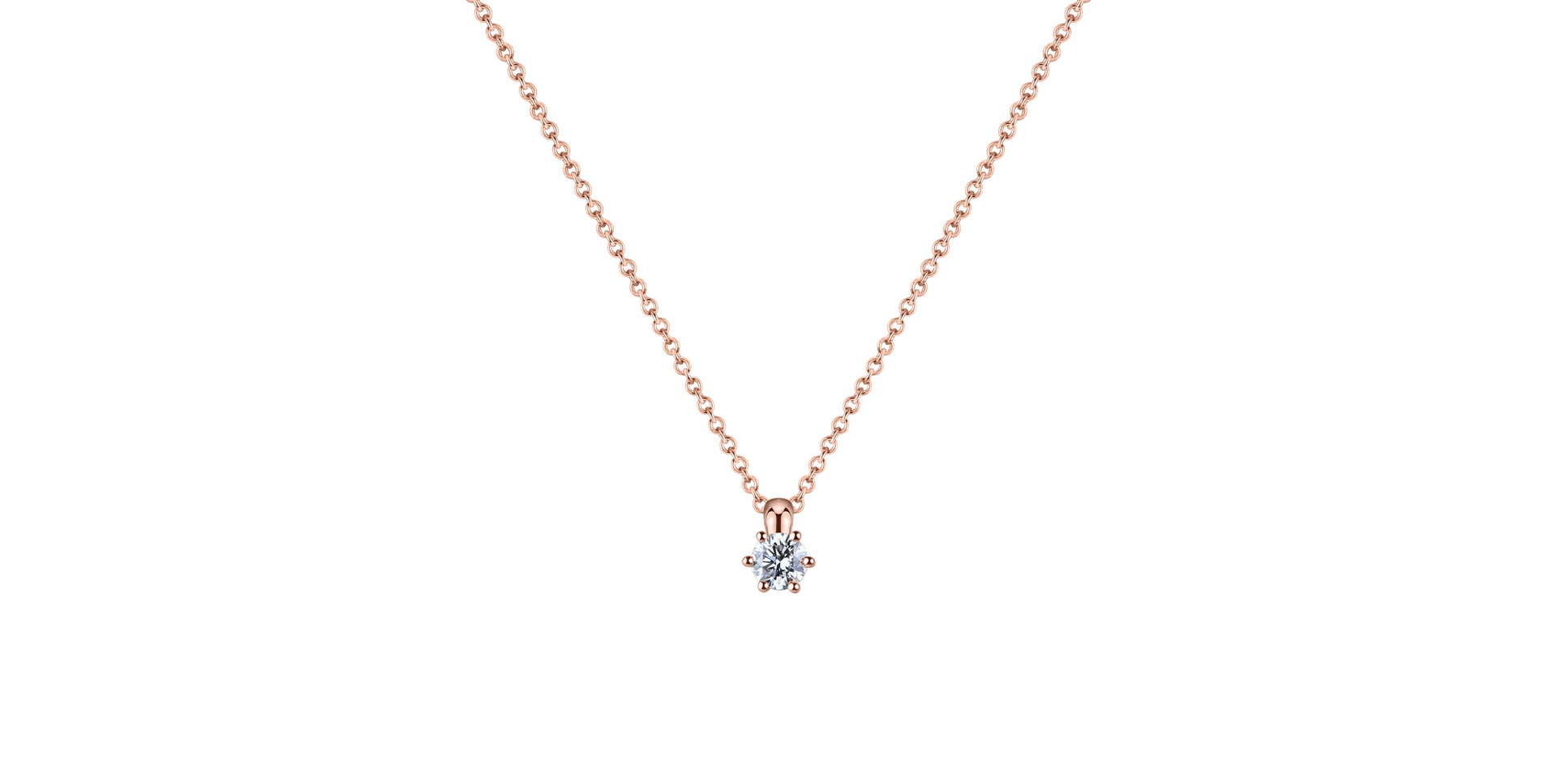 Diamond necklace Eternal Drop