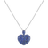 Necklace with Sapphire Heart Brilliance3