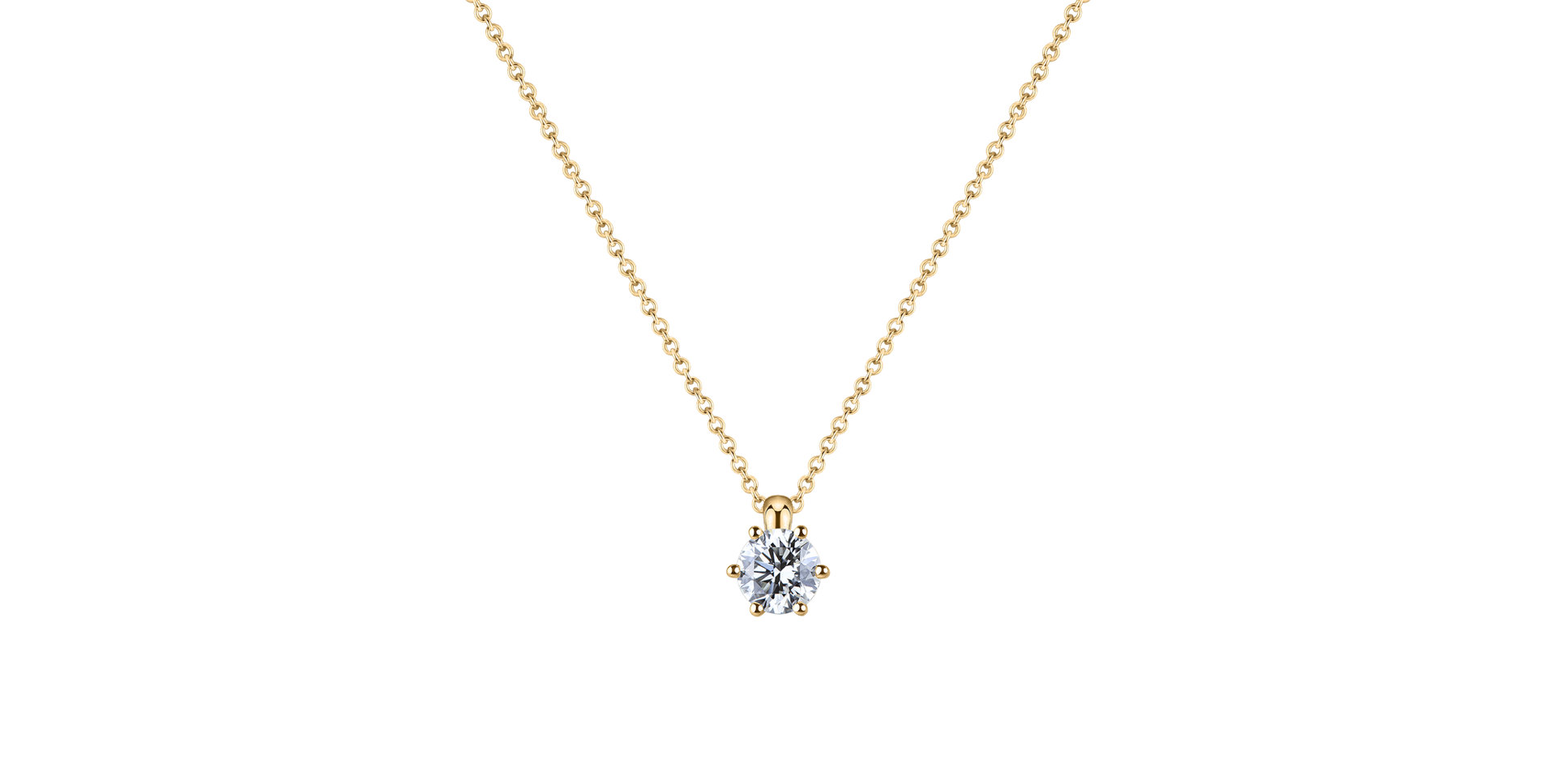 Diamond necklace Eternal Drop