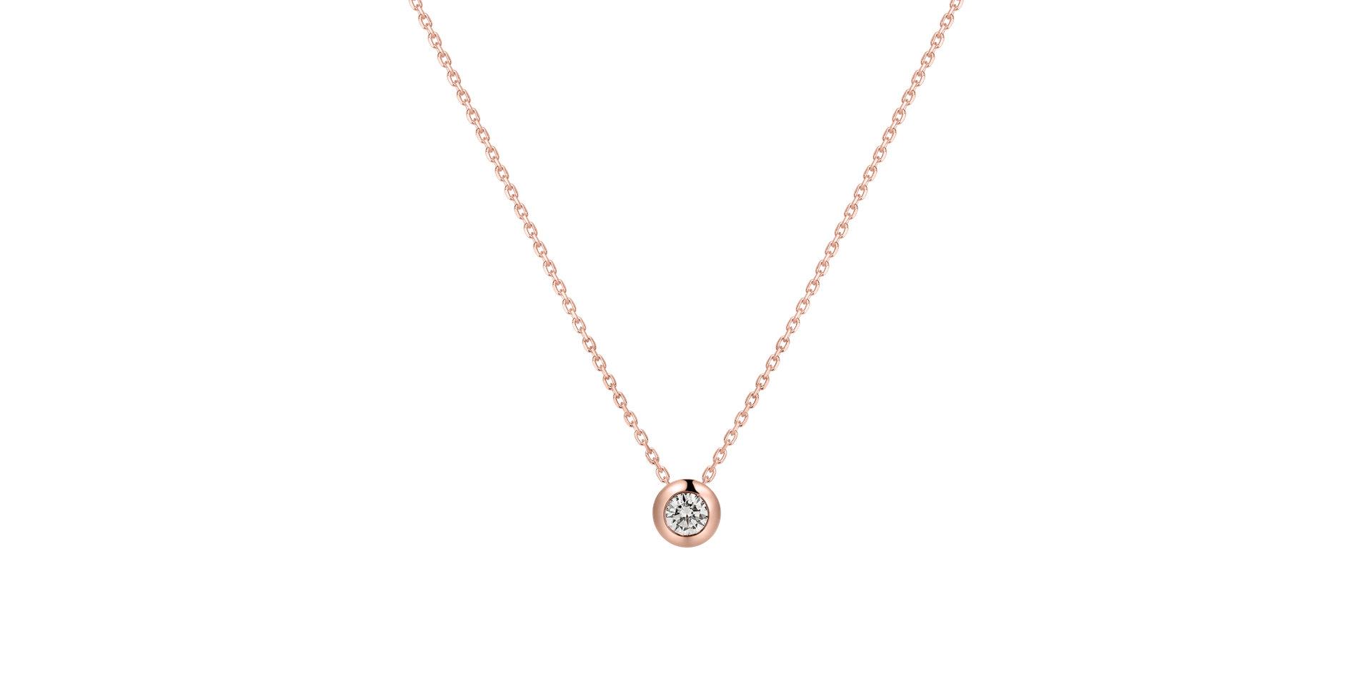 Diamond necklace Sparkling Dots