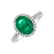 Diamond ring with Emerald Princess Desperation4