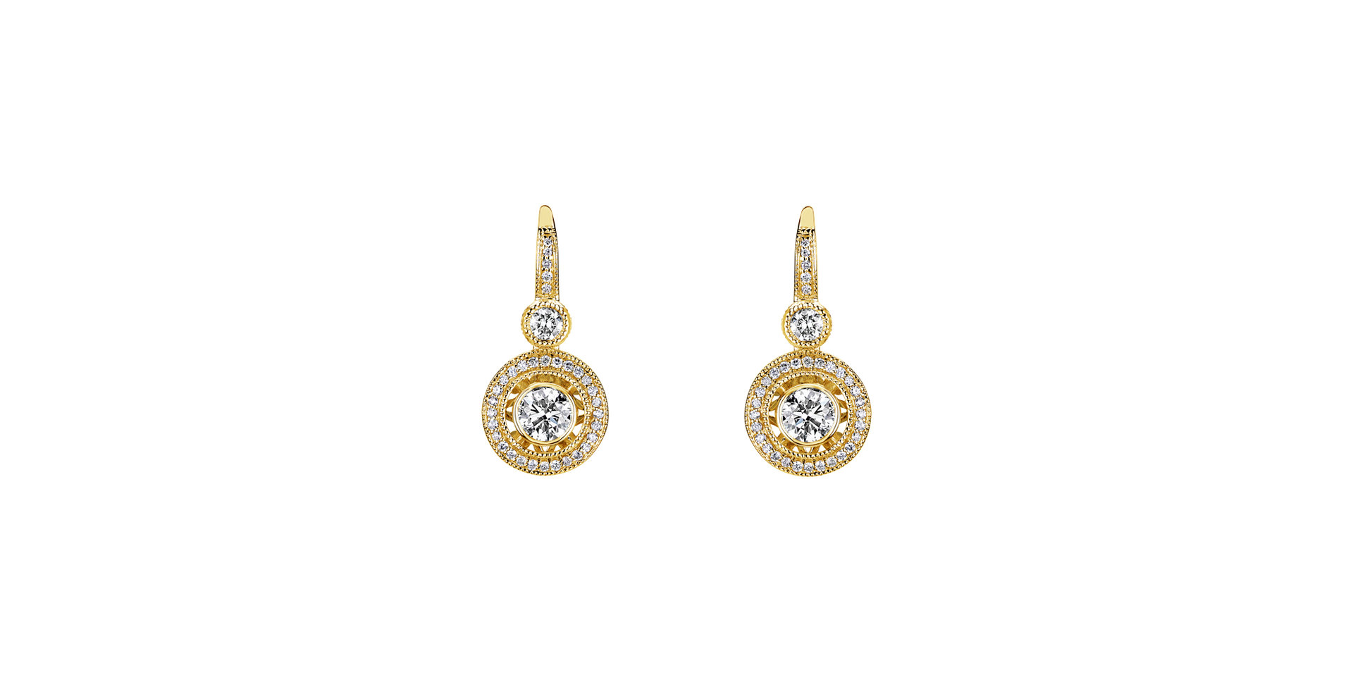 Diamond earrings Monarch Love