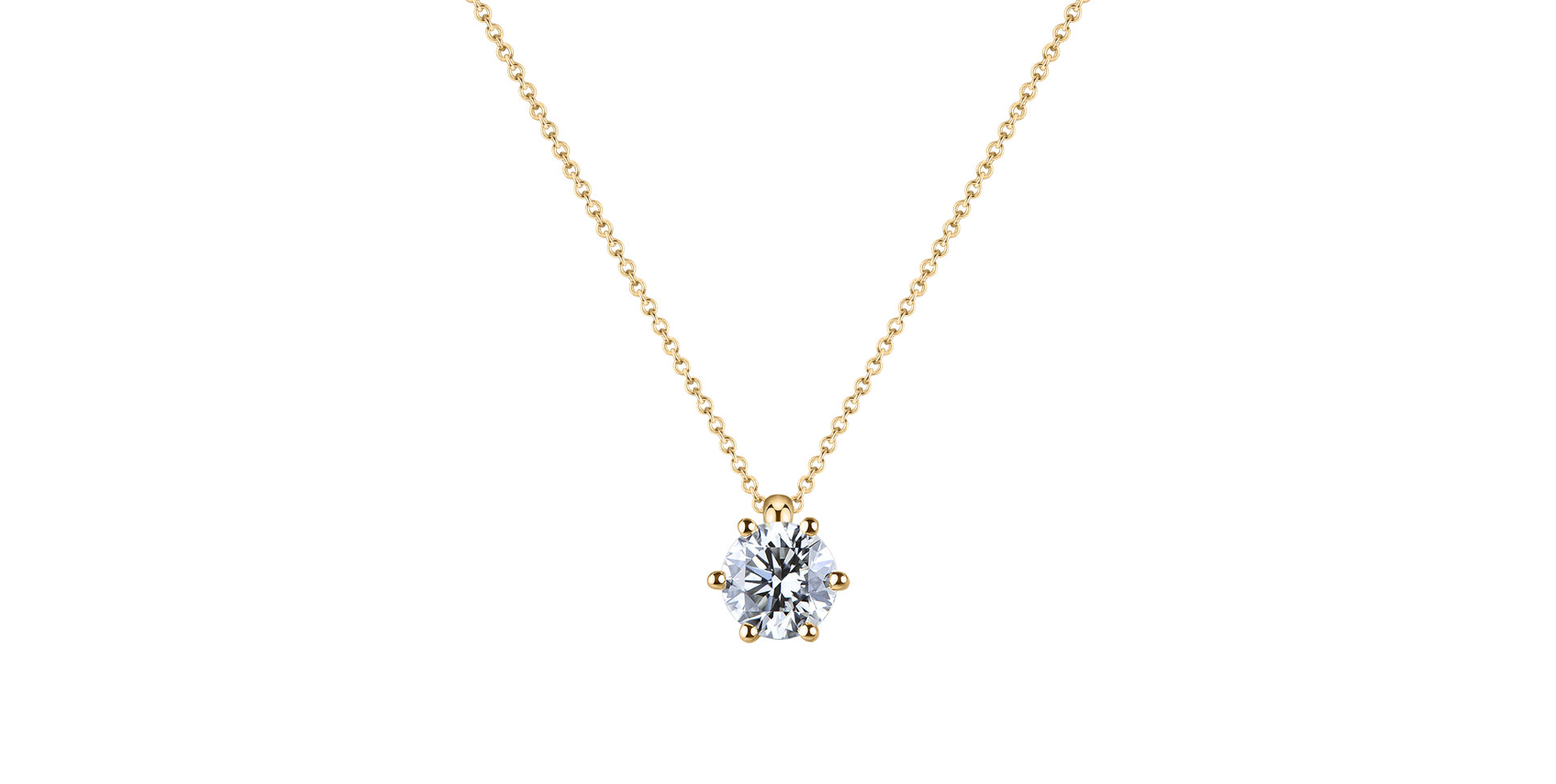 Diamond necklace Eternal Drop