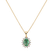 Diamond necklace with Emerald Princess Sparkle4