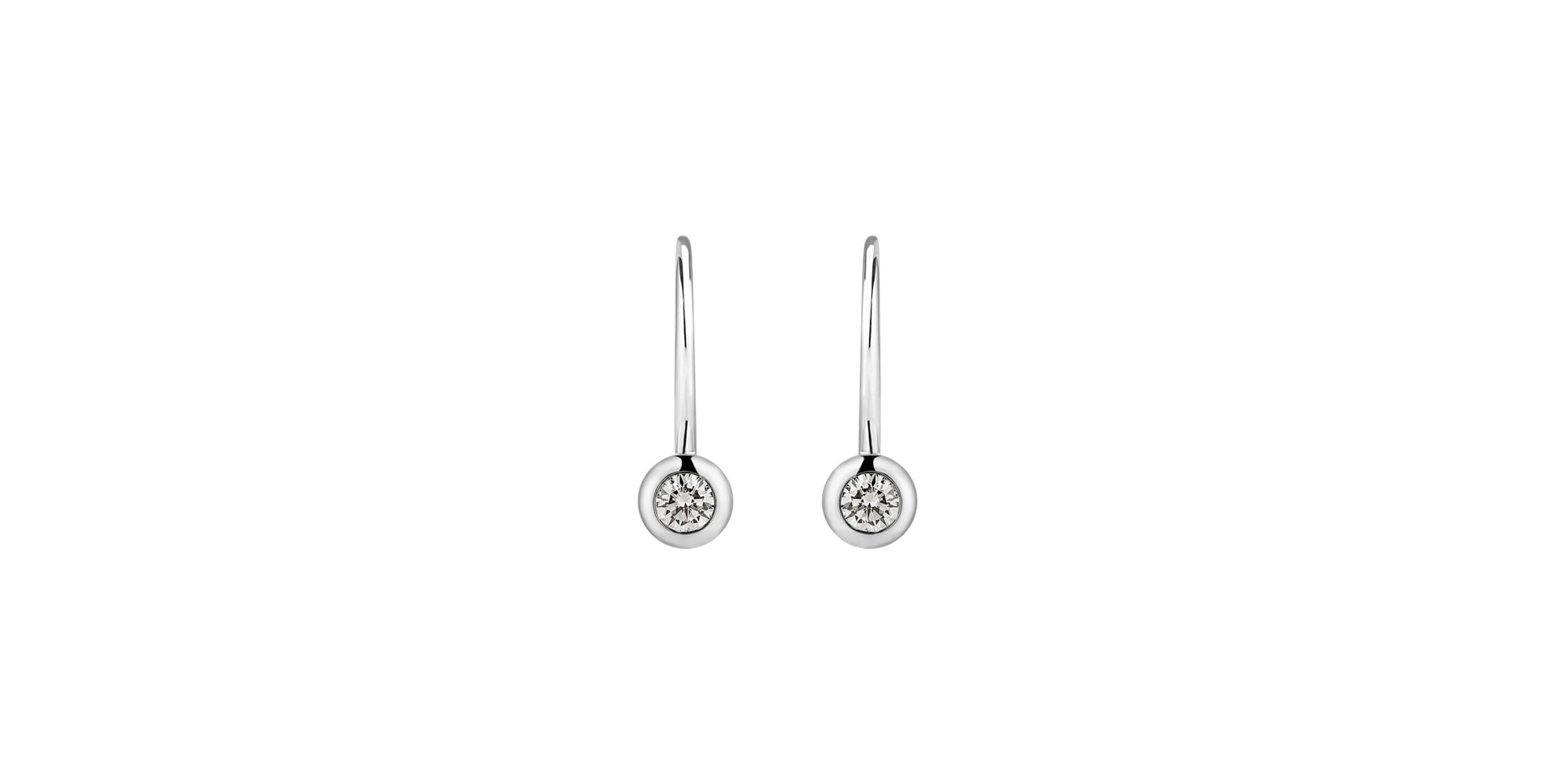 Diamond earrings Sparkling Drops