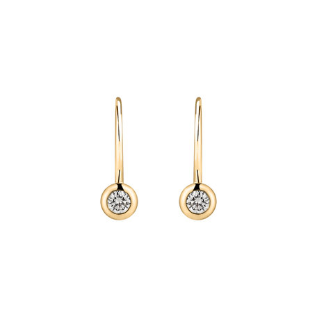 Diamond earrings Sparkling Drops