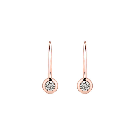 Diamond earrings Sparkling Dots