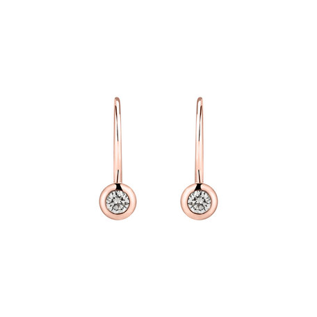 Diamond earrings Sparkling Dots