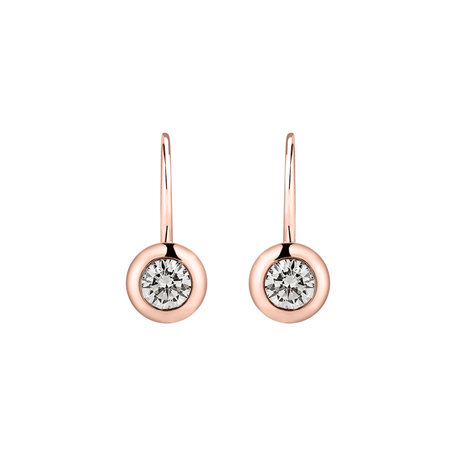 Diamond earrings Sparkling Drops