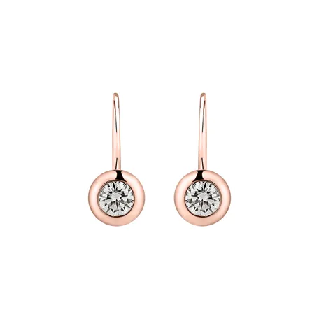 Diamond earrings Sparkling Drops