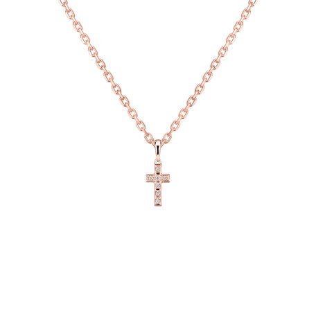 Diamond pendant Small Cross