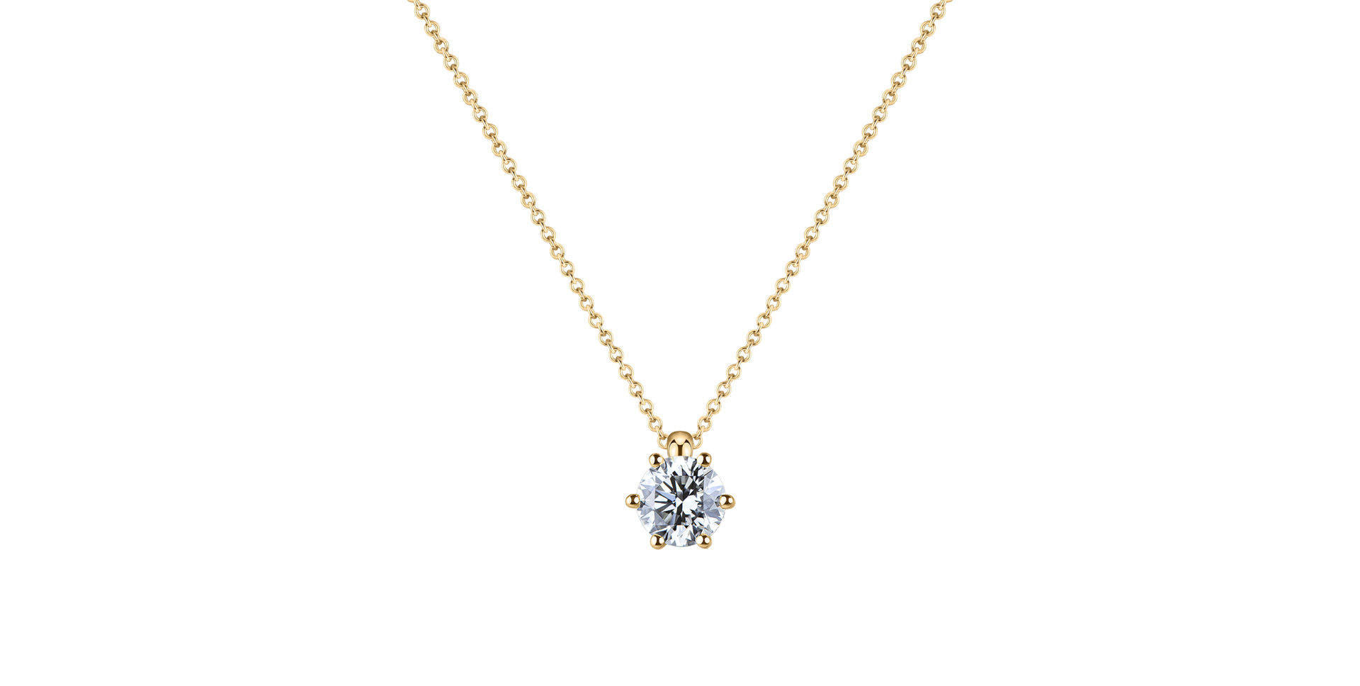 Diamond necklace Eternal Drop