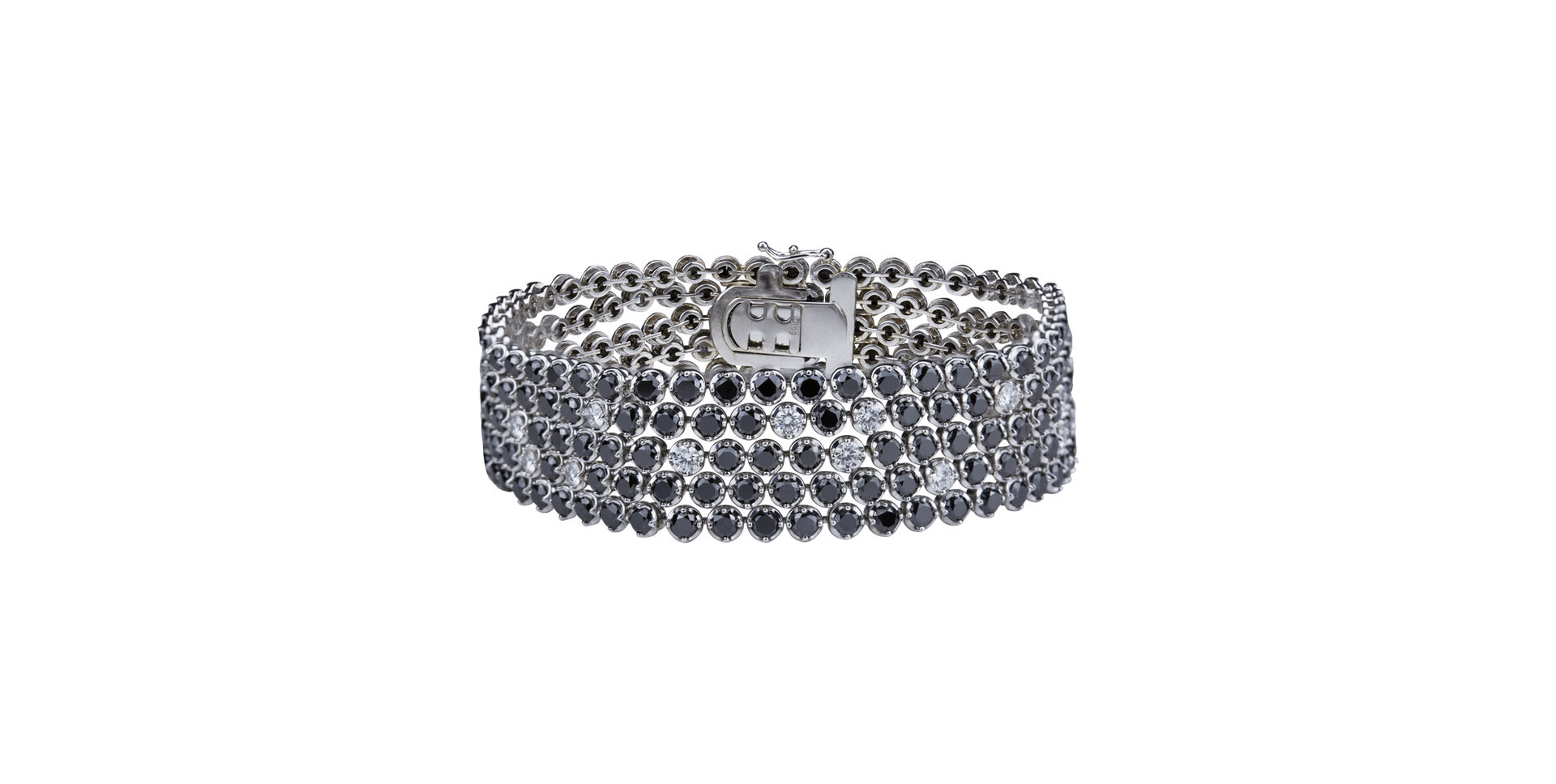 Bracelet with diamonds Midnight Symphony