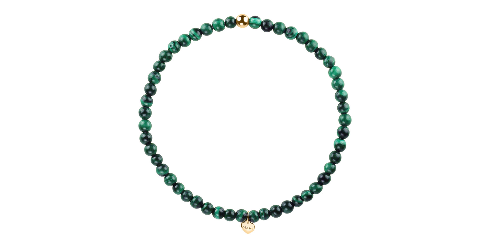 Bracelet with Malachite Fancy Beauty