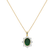 Diamond necklace with Emerald Royal Aurora3