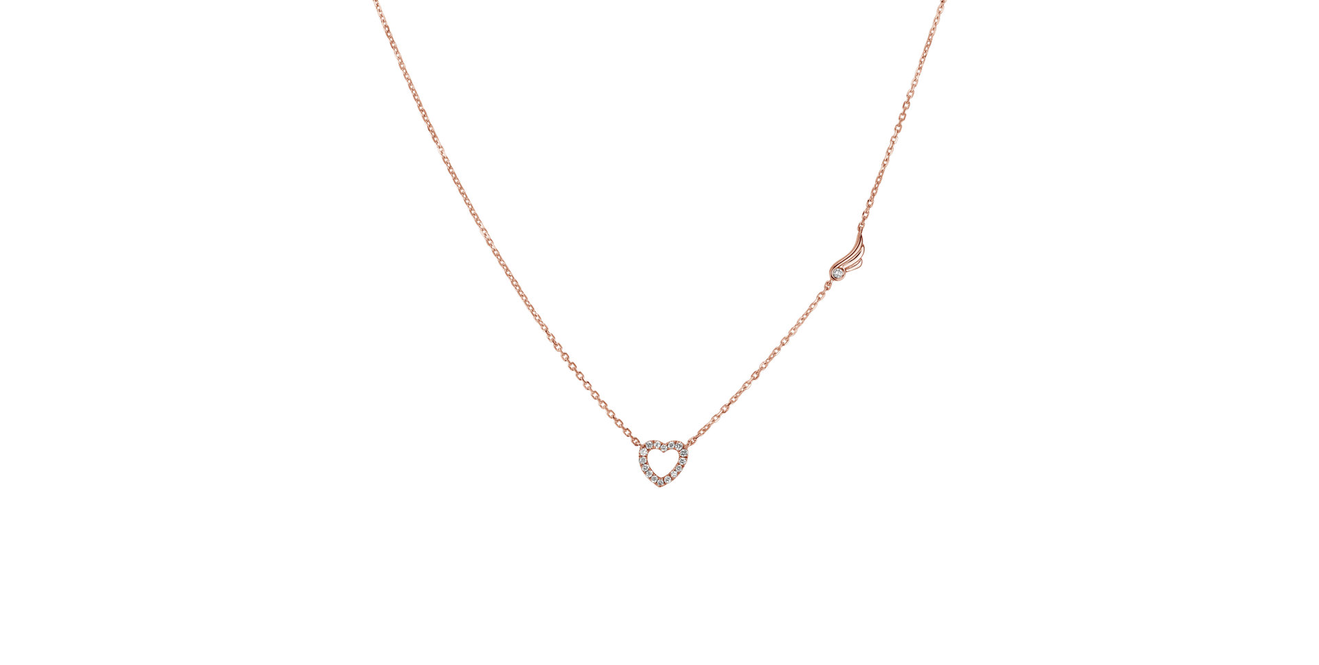 Diamond necklace Romeos Heart