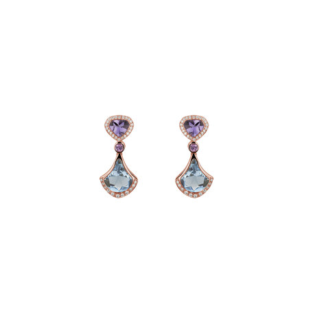 Diamond earrings and gemstones Opulent Adornments