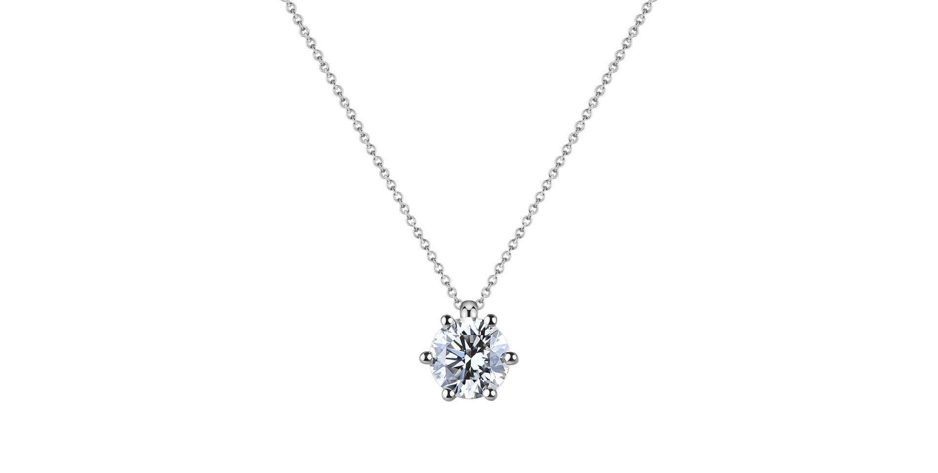 Diamond necklace Eternal Drop