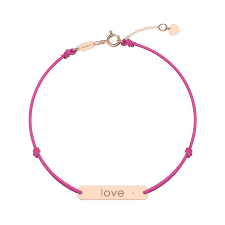 Diamond bracelet Amour Love