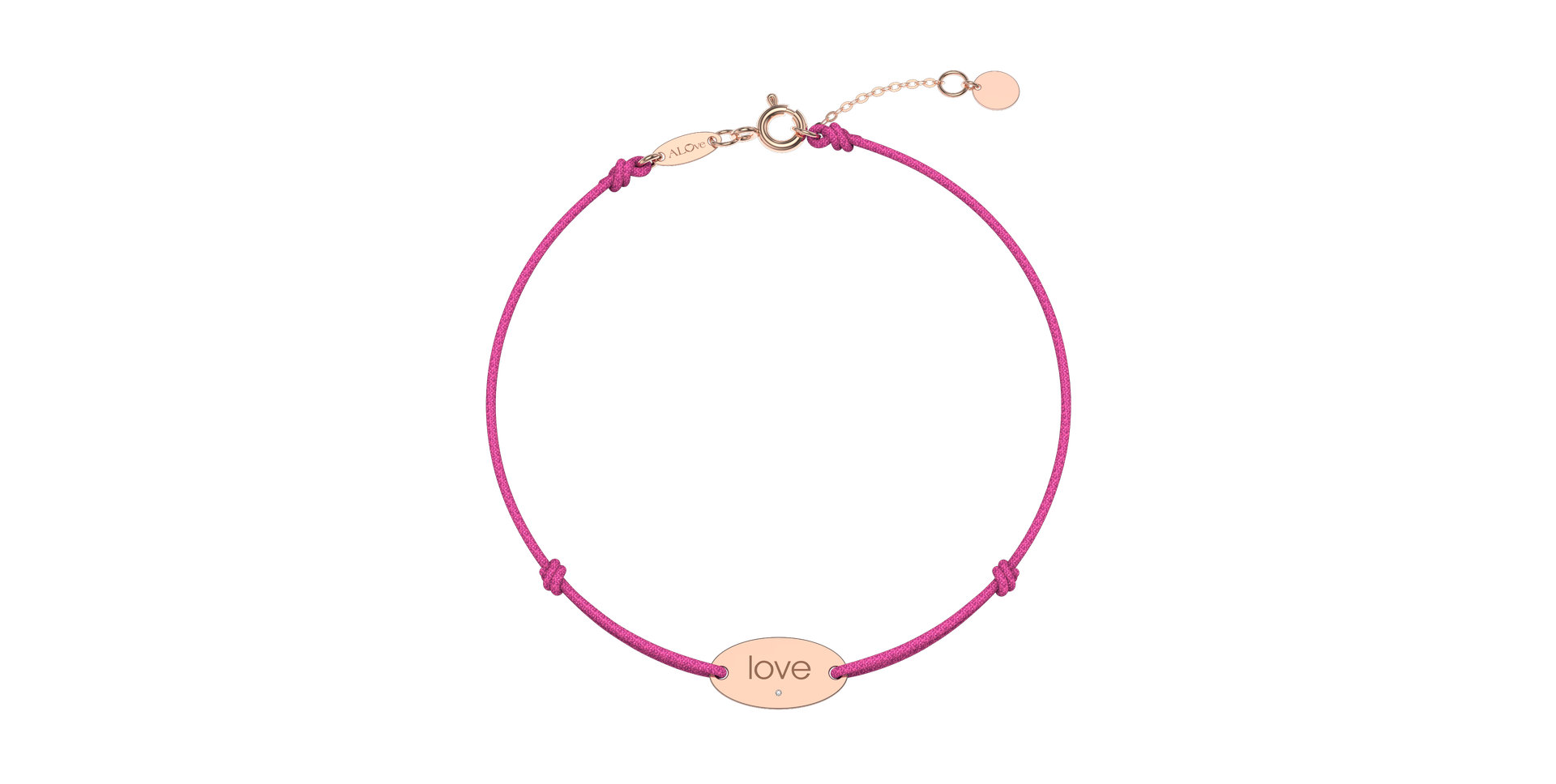 Diamond bracelet Love