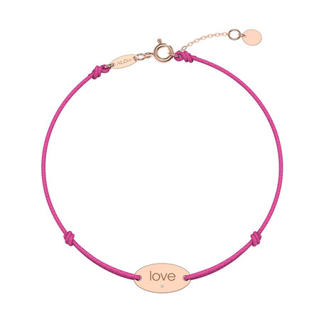 Diamond bracelet Love