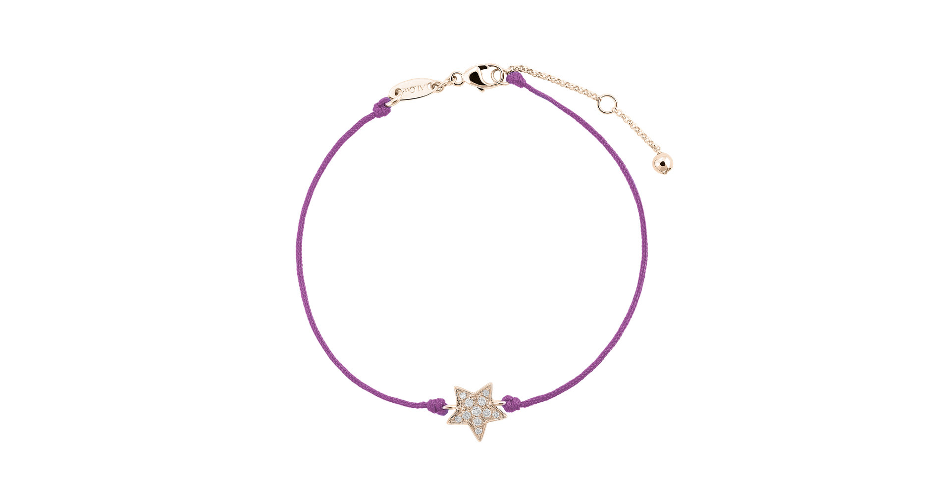 Diamond bracelet Star Message