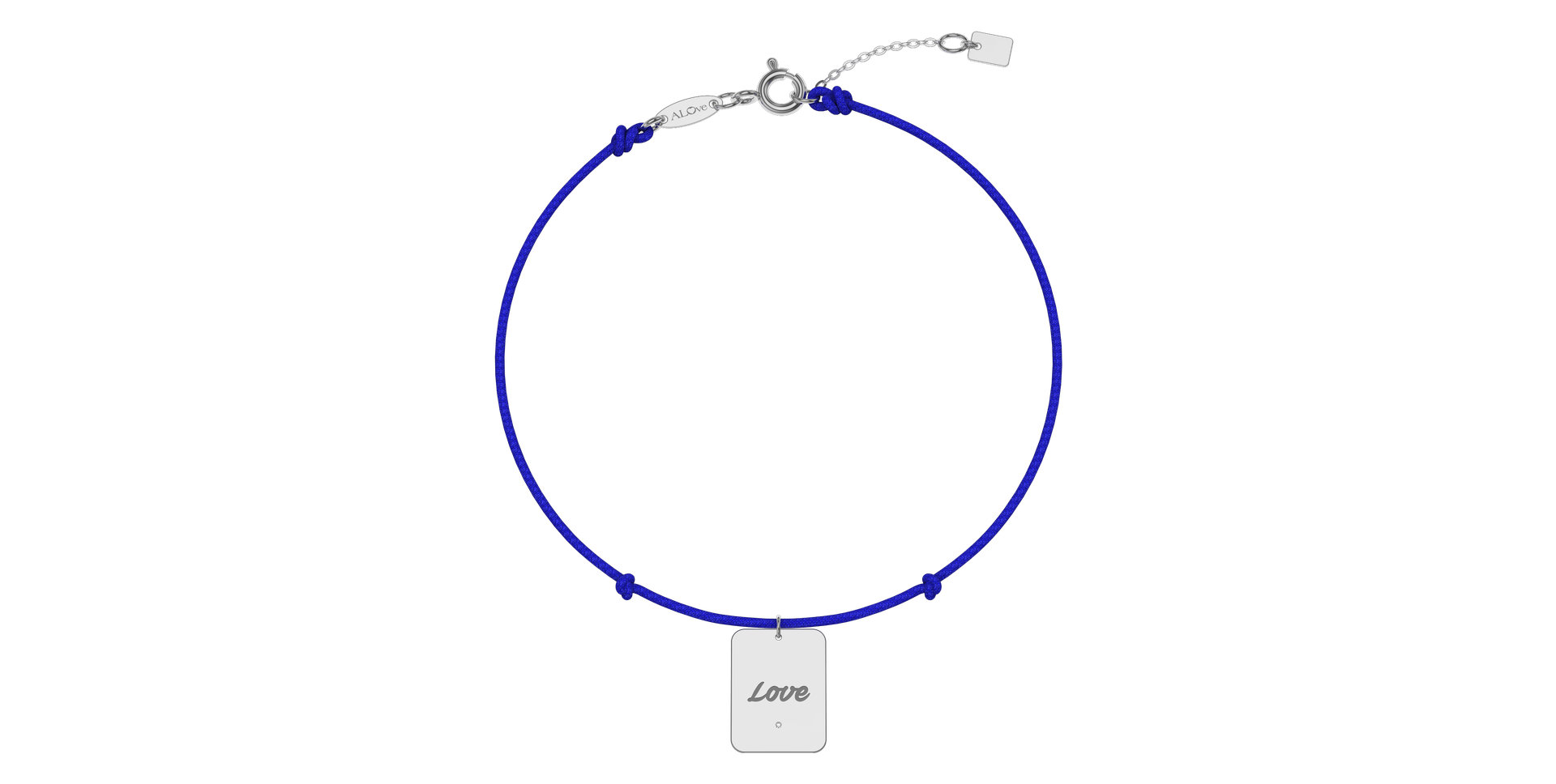 Diamond bracelet Stamp Love